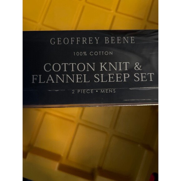Geoffrey Beene flannel men’s set nwt xxl - Picture 5 of 10